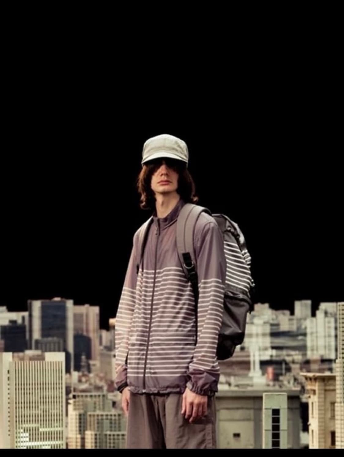 언더커버 언더맨 스트라이프 윈드브레이커 2사이 즈 상품이미지1