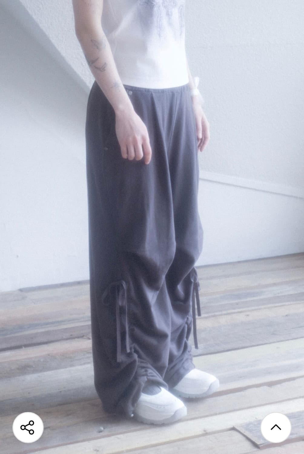 허그유어스킨 와이드 조거팬츠 HS ver 상품이미지3