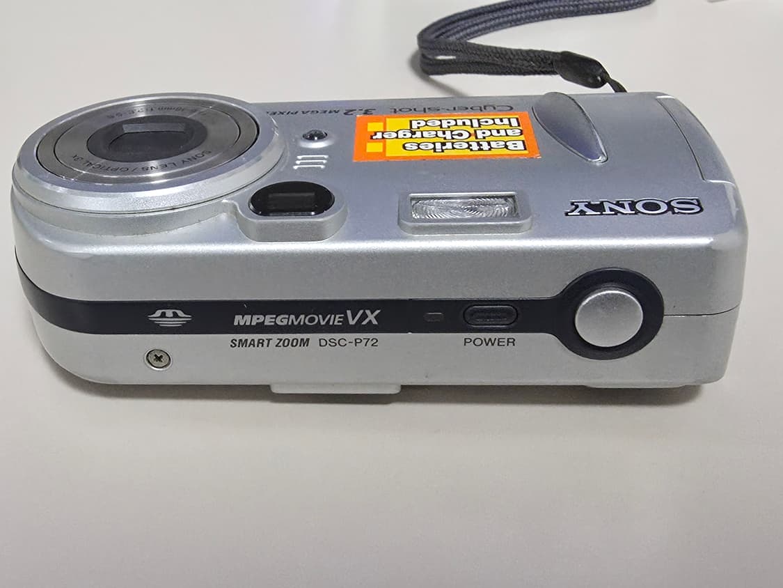 소니 사이버샷 DSC-P72 빈티지 디지털카메라 상품이미지2