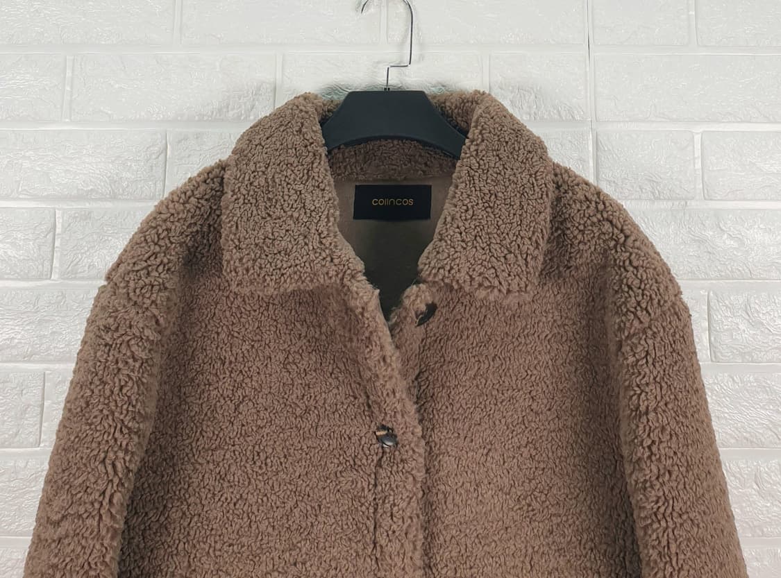 [F]코인코즈 에코 양털 무스탕 상품이미지6