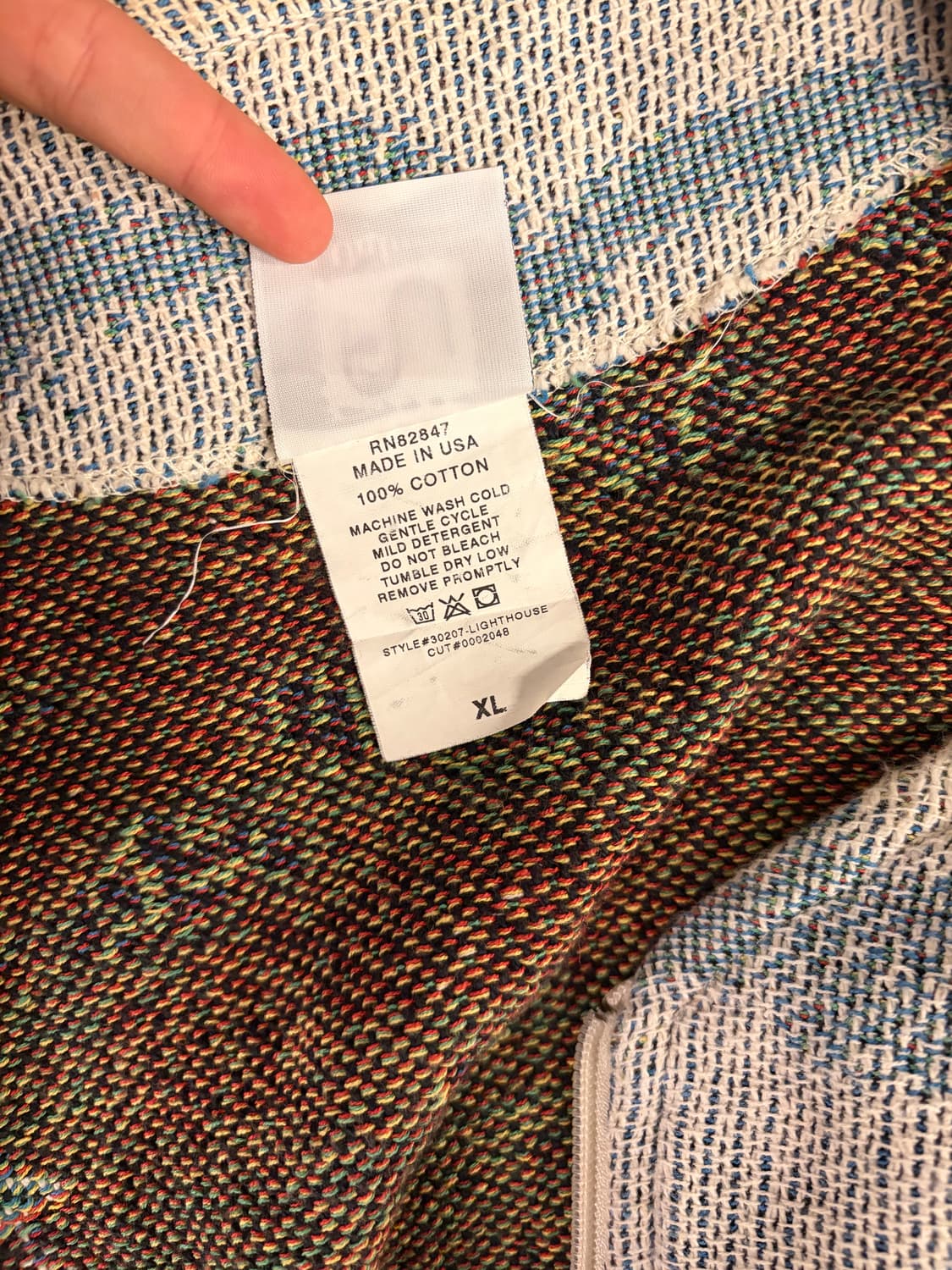 (XL) 빈티지 태피스트릿 지켓 a1 상품이미지4