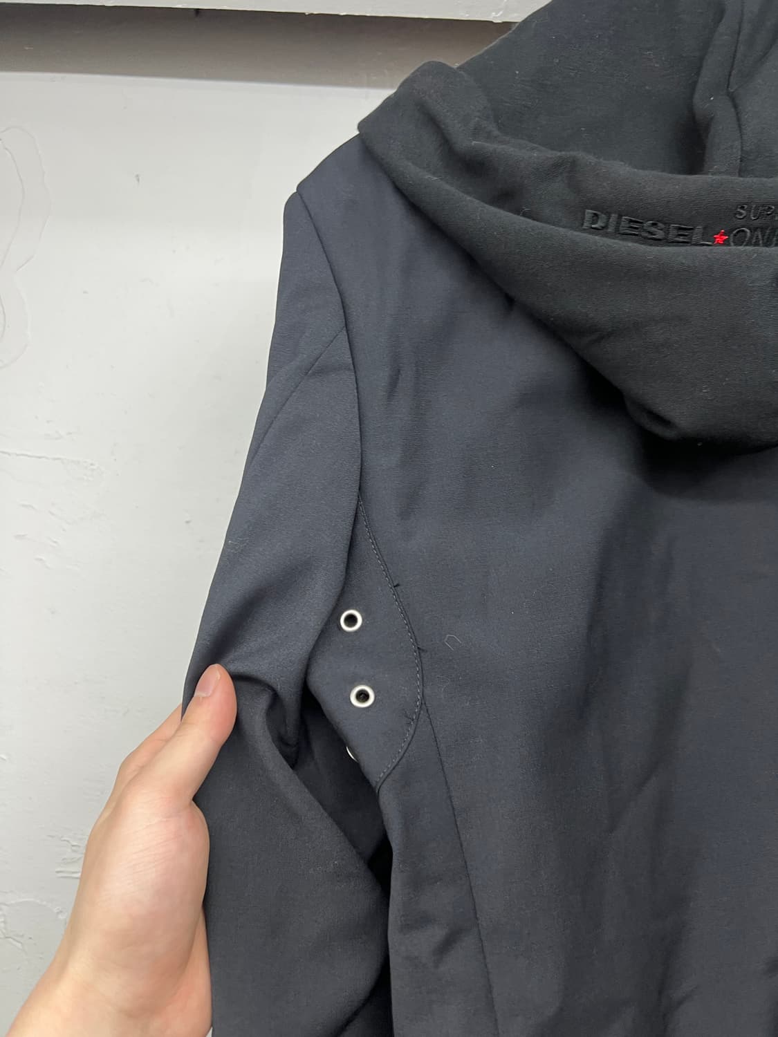 디젤 디스트로이드 후드 자켓  상품이미지8