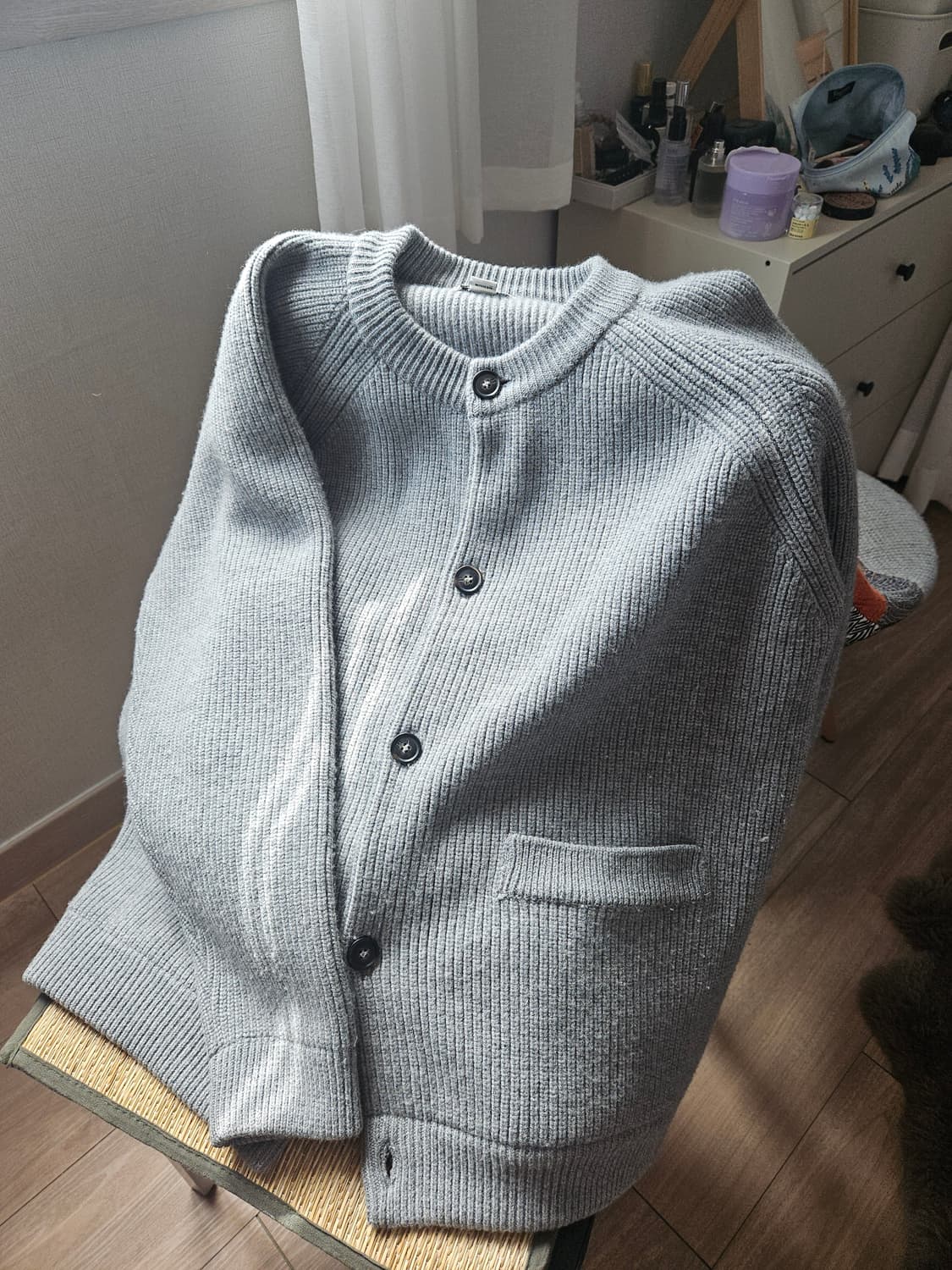 홀리선 아네트 가디건 그레이 상품이미지4