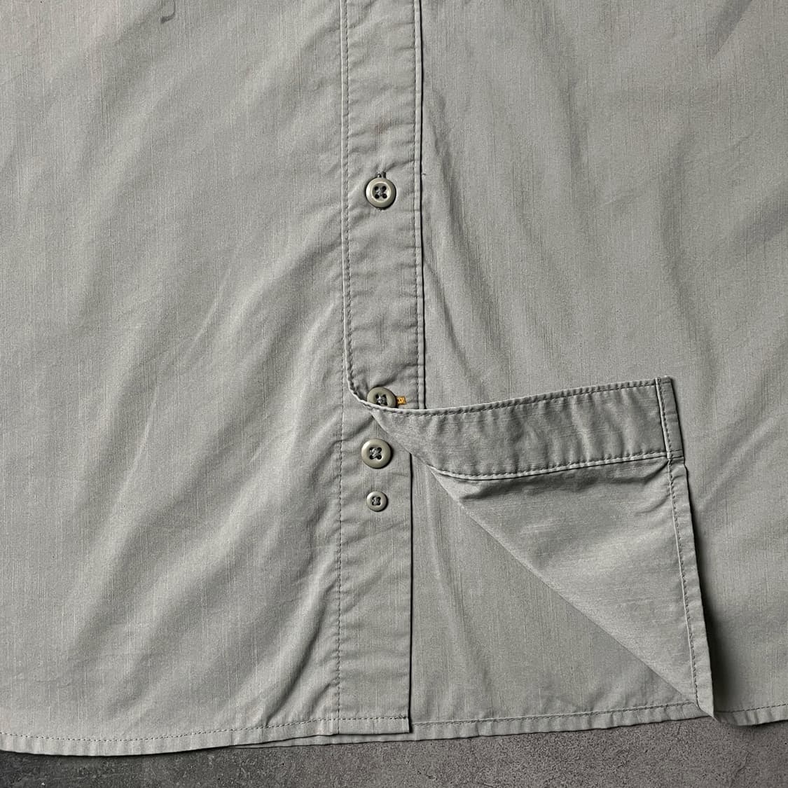 CARHARTT 칼하트 빈티지 그레이 플랩포켓 워크 셔츠 A00892 상품이미지5