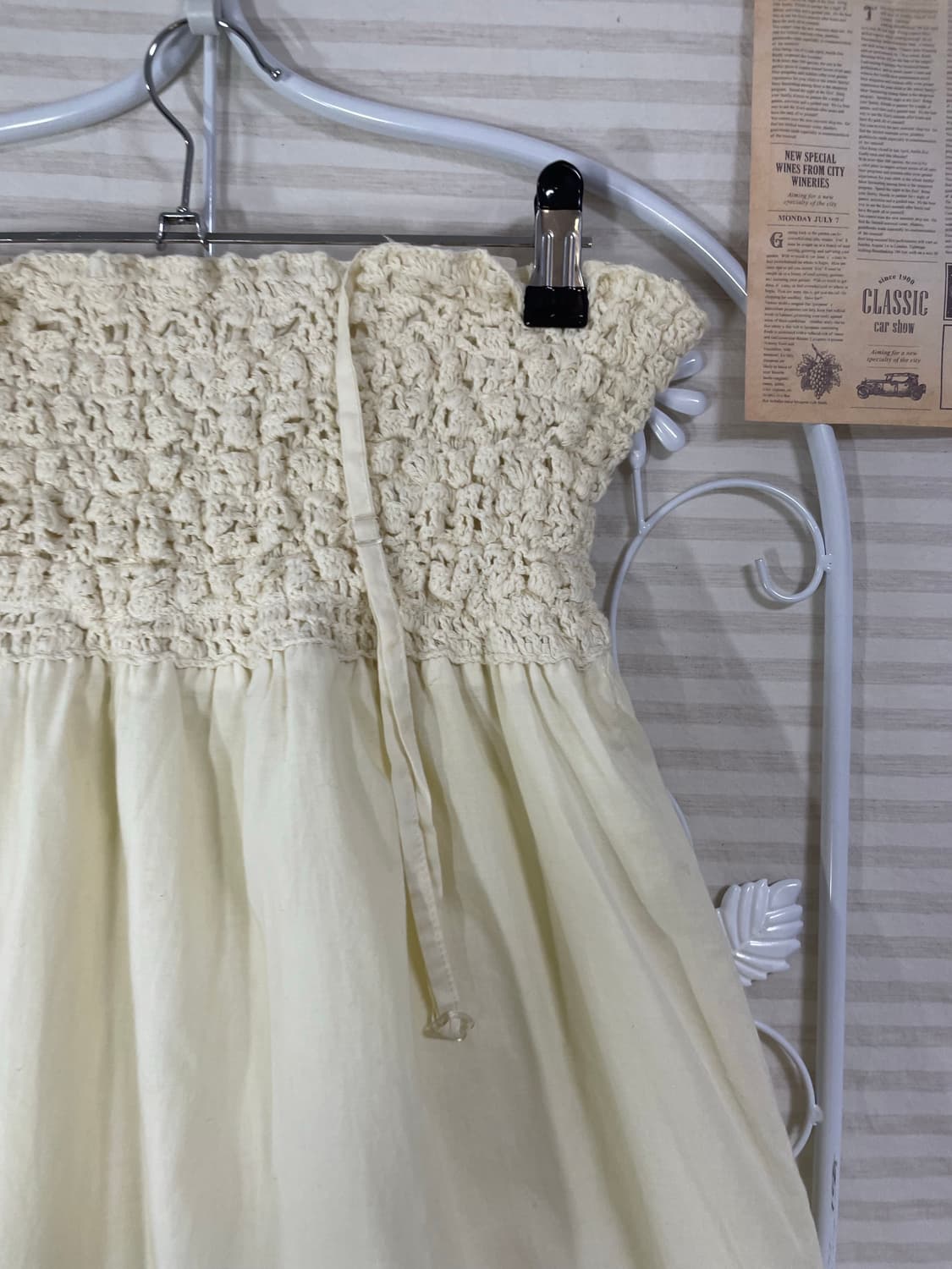 빈티지 개나리 원피스 드레스 870 y2k 스트릿 모리 갸루 일본빈티지  상품이미지3