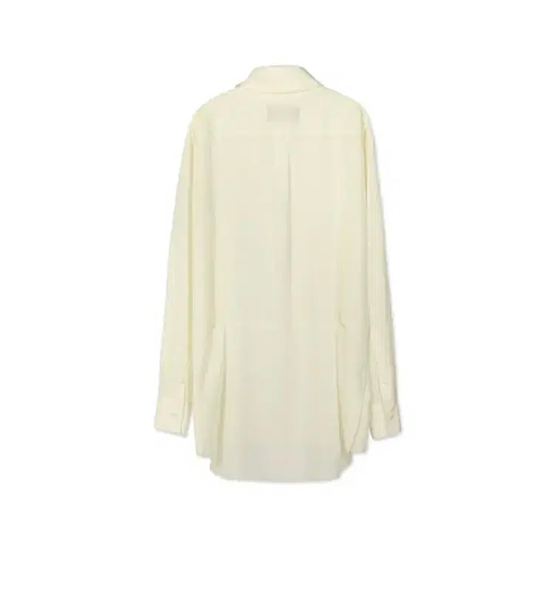 앤더슨벨 HIGH NECK LONG BLOUSE 스카프 단추 오프숄더 상품이미지5