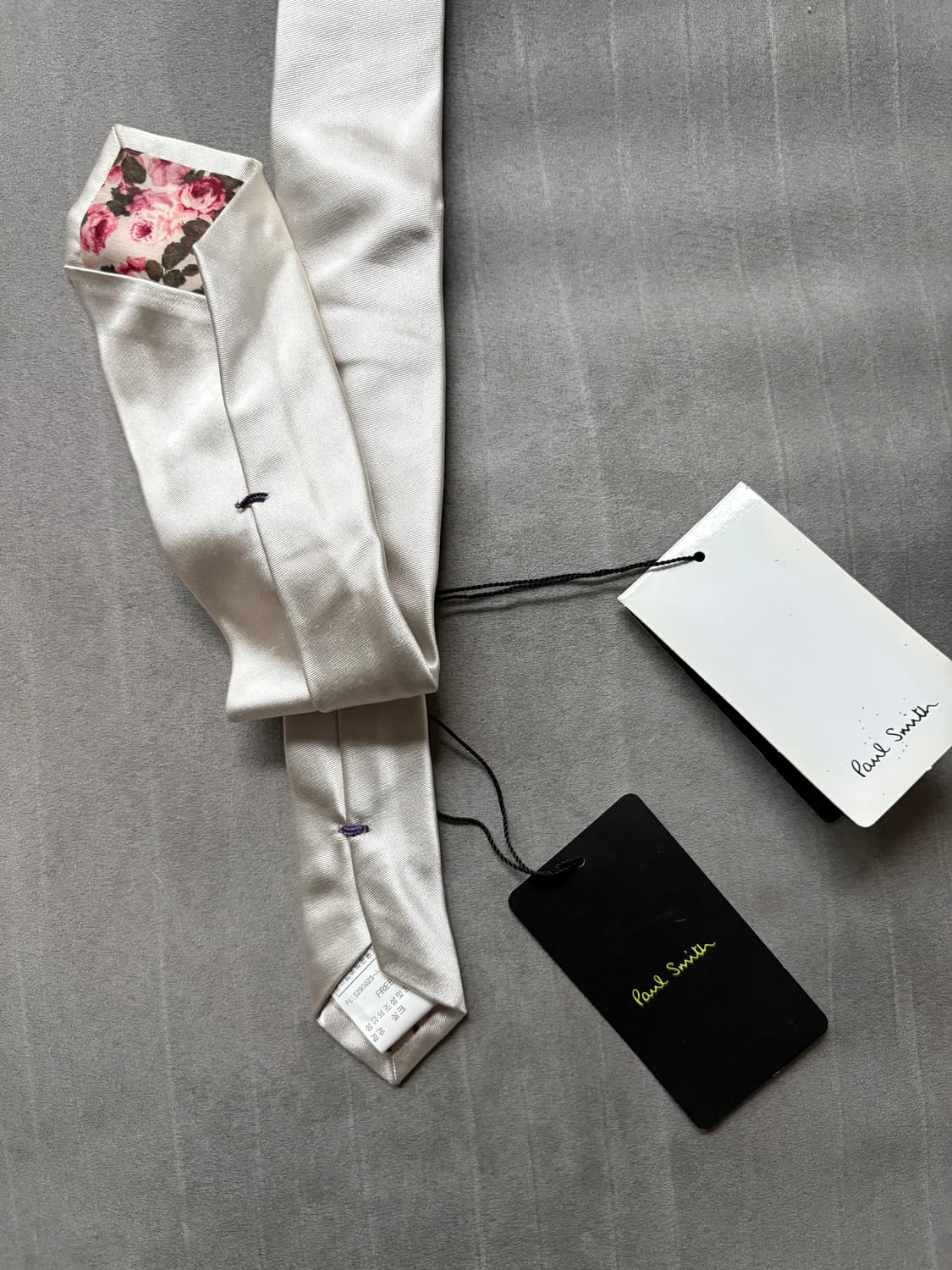 폴스미스 레더 벨트 블랙,넥타이 베이지  상품이미지7