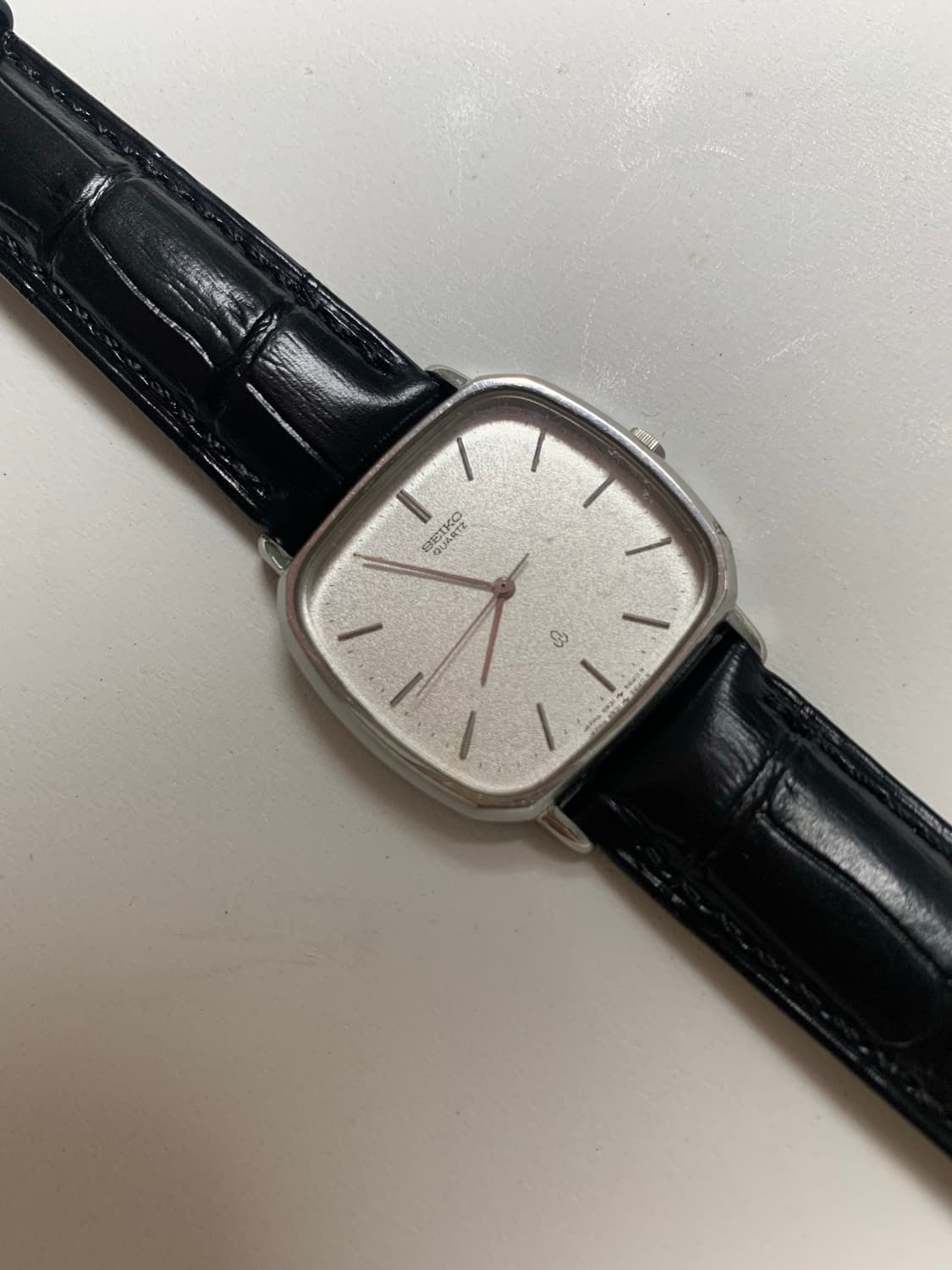 세이코 Seiko 쿼츠 스퀘어 스노우 상품이미지3