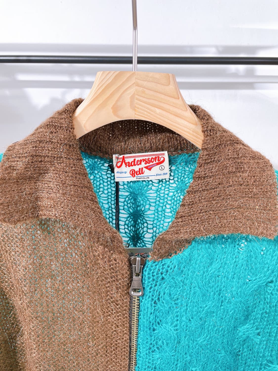 (정품/새상품) 엔더슨 벨 공용 패치워크 가디건 상품이미지2