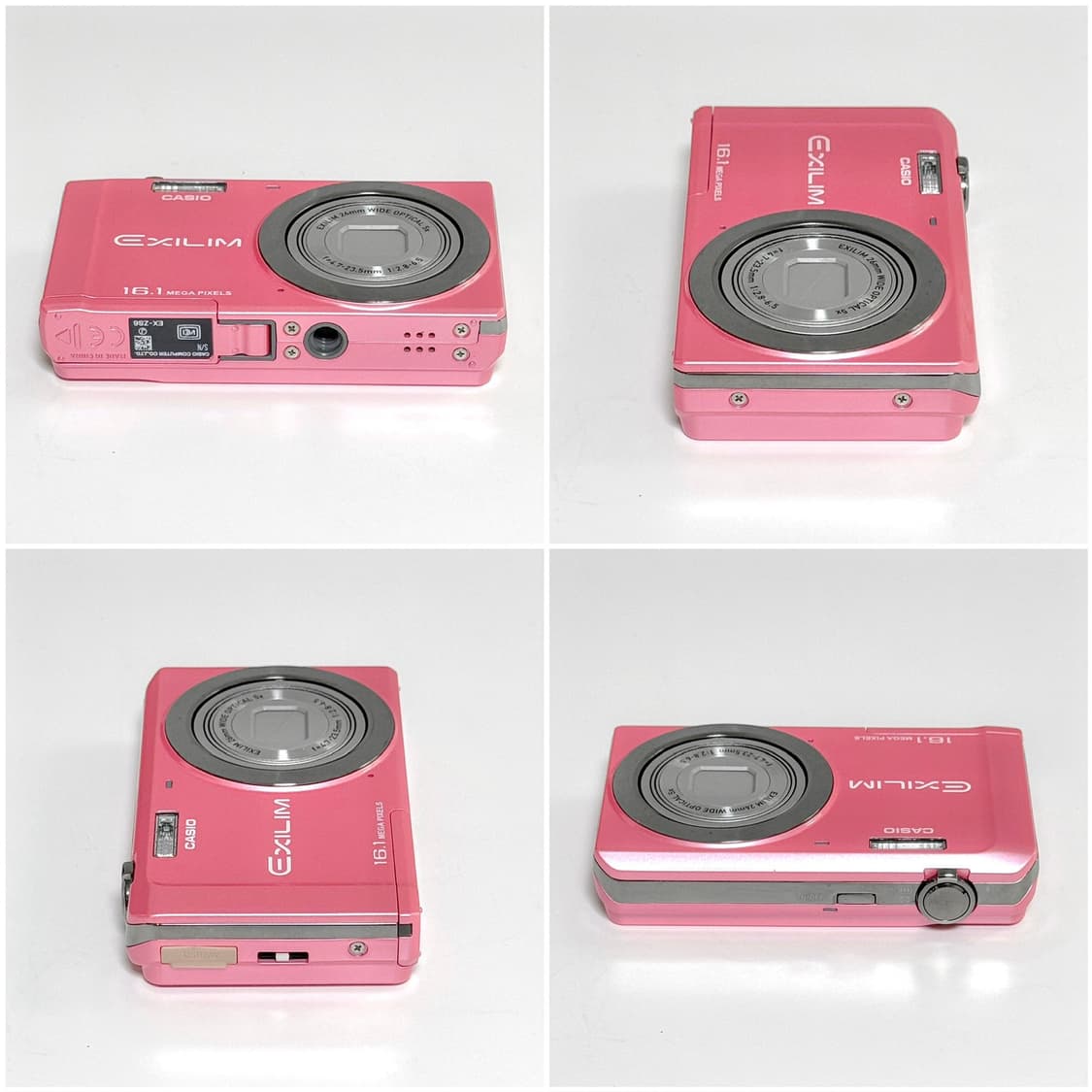 카시오 엑슬림 EX-ZS6 베이비핑크 빈티지디카 상품이미지4