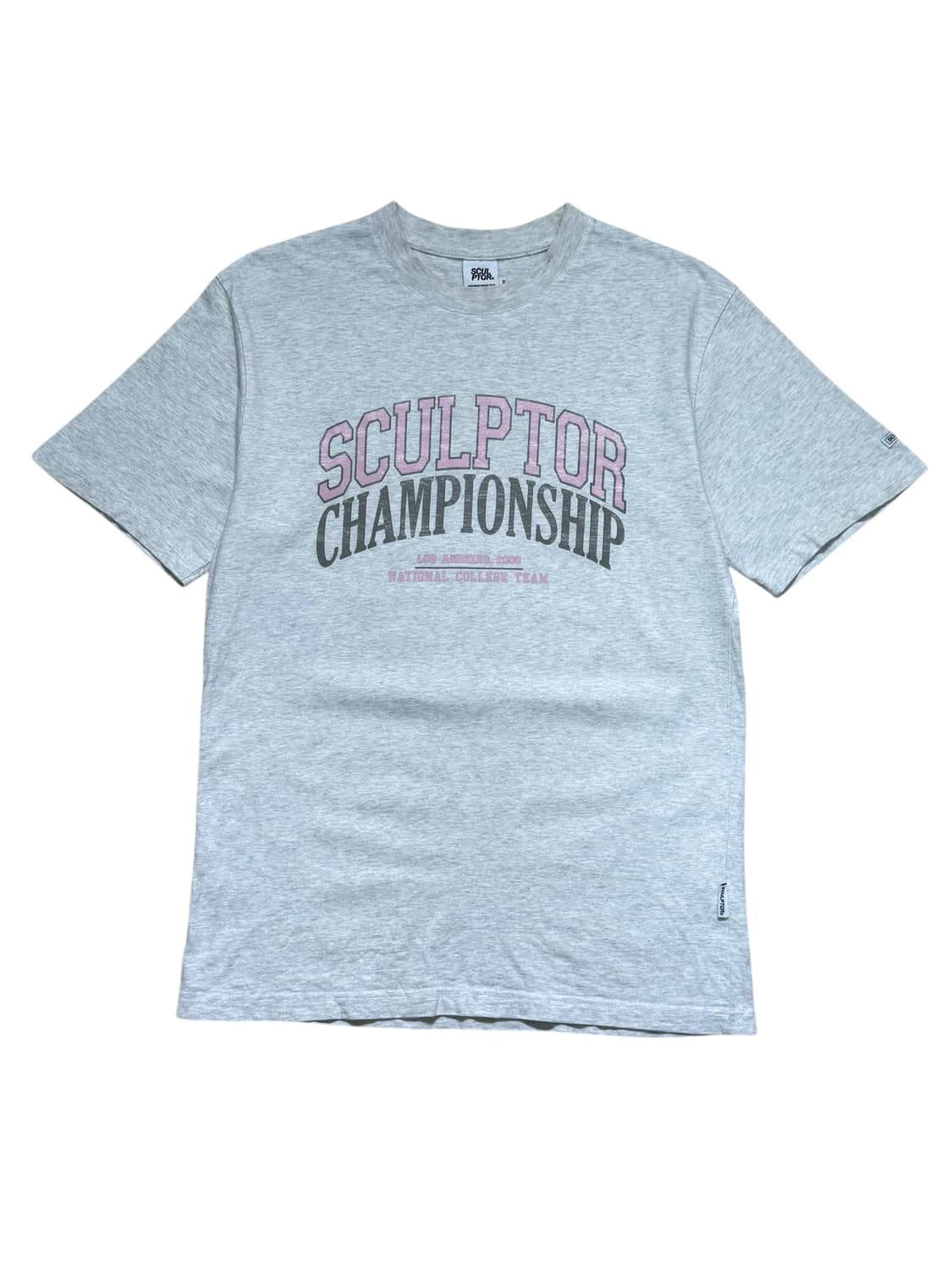 스컬프터 그레이 반팔 상품이미지2