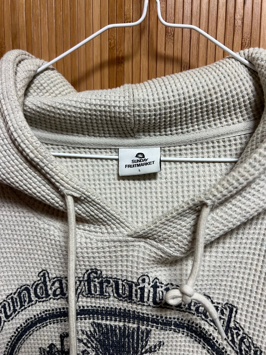 선데이 후르츠 마켓 후드티 상품이미지2
