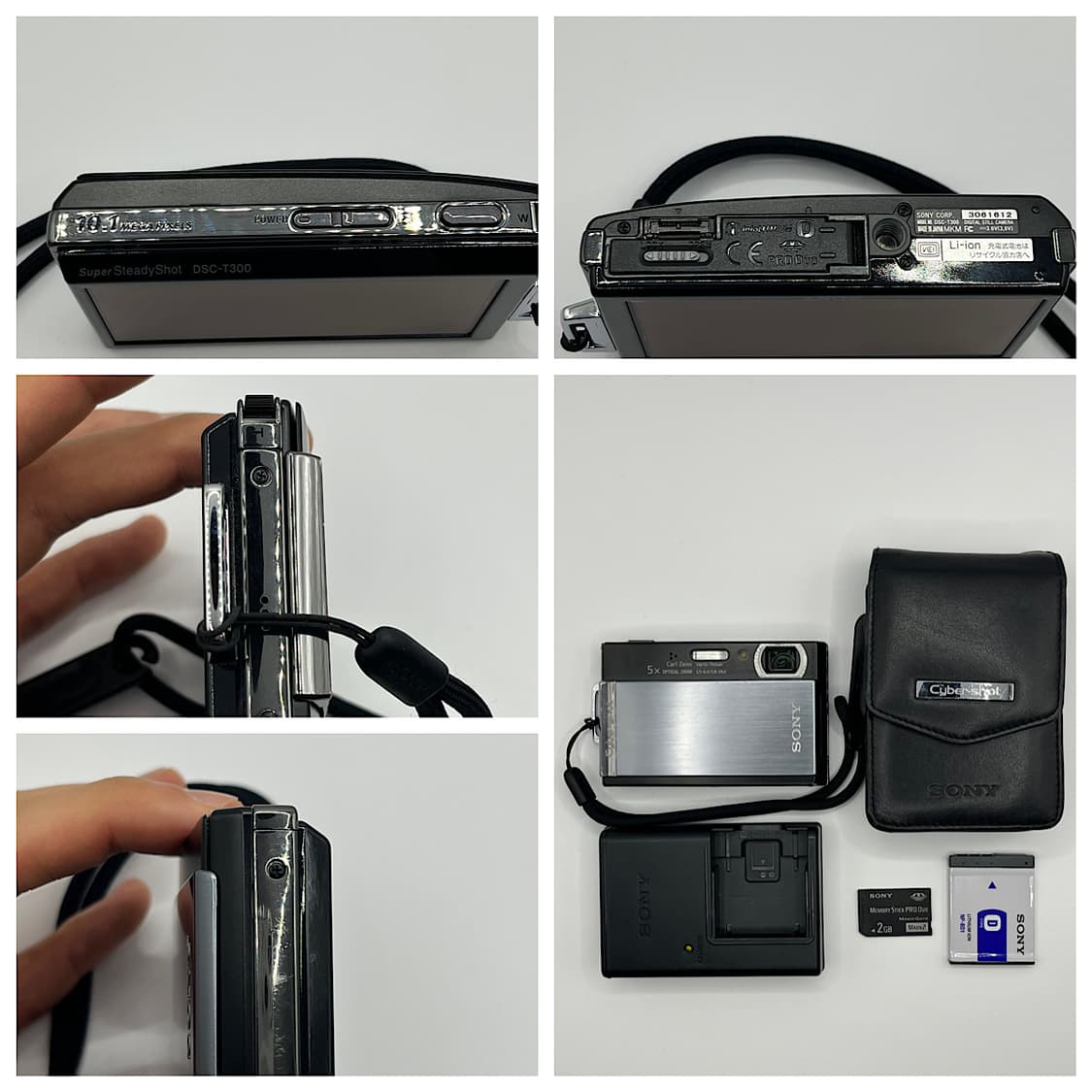 Sony Cyber-shot Dsc-T300 빈티지 디지털 카메라 상품이미지2
