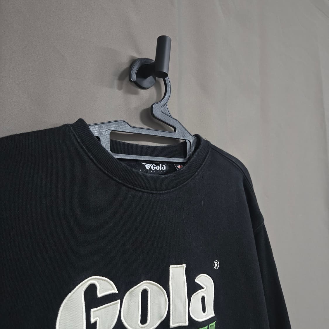 Gola 맨투맨 블랙 상품이미지2