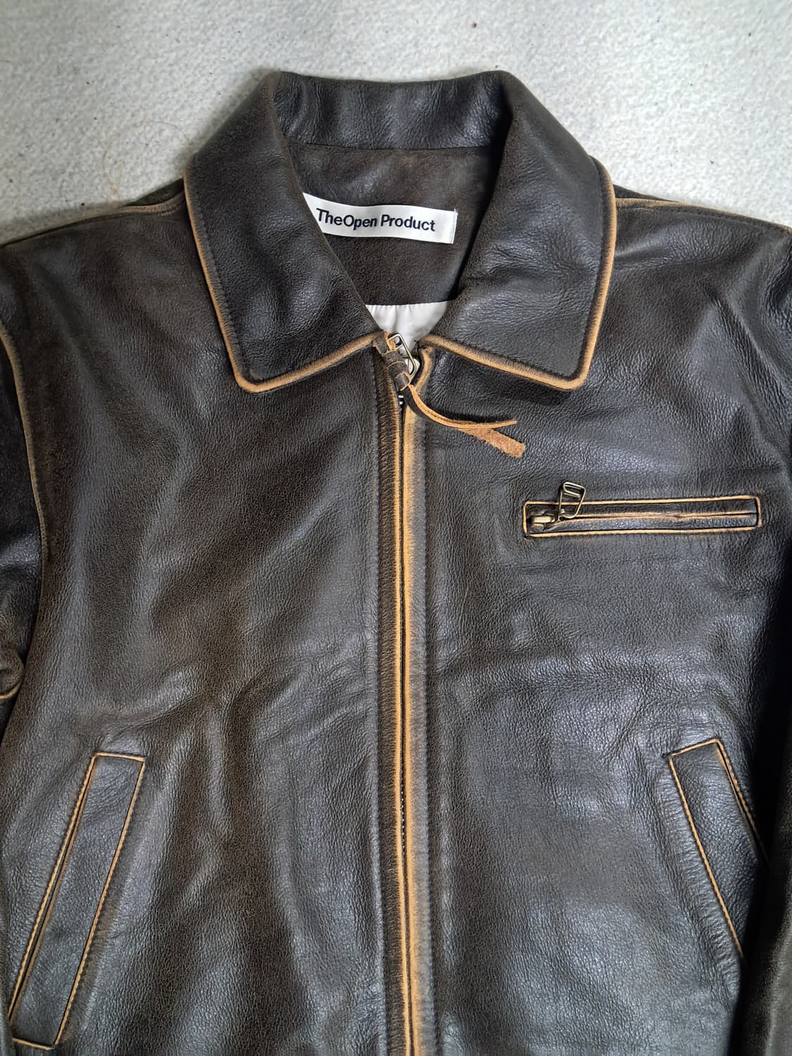 더오픈프로덕트 가죽자켓 상품이미지3