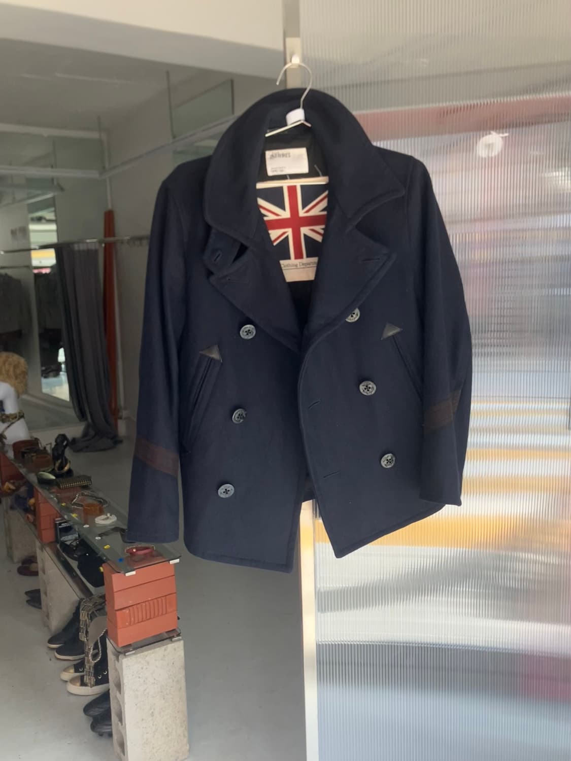 반폴라 더블코트  상품이미지2