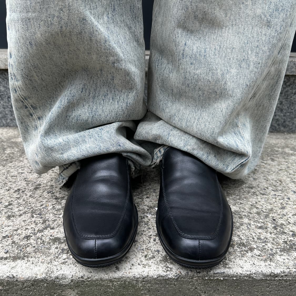 00s 프라다 스포츠 미니멀 가죽 로퍼 상품이미지7