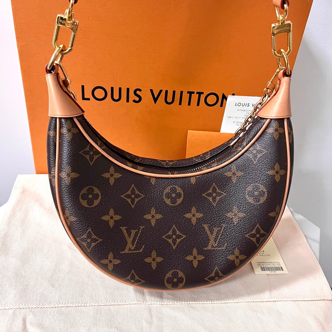 루이비통 루프 체인 모노그램 크로스백 숄더백 가방 M81098 상품이미지4