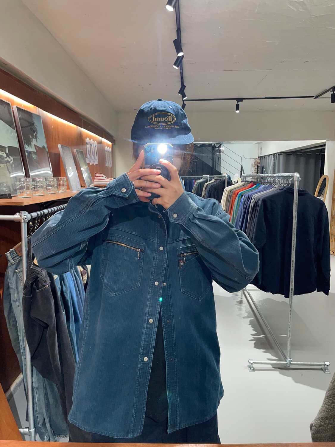 Vintage dog man jacket 상품이미지1