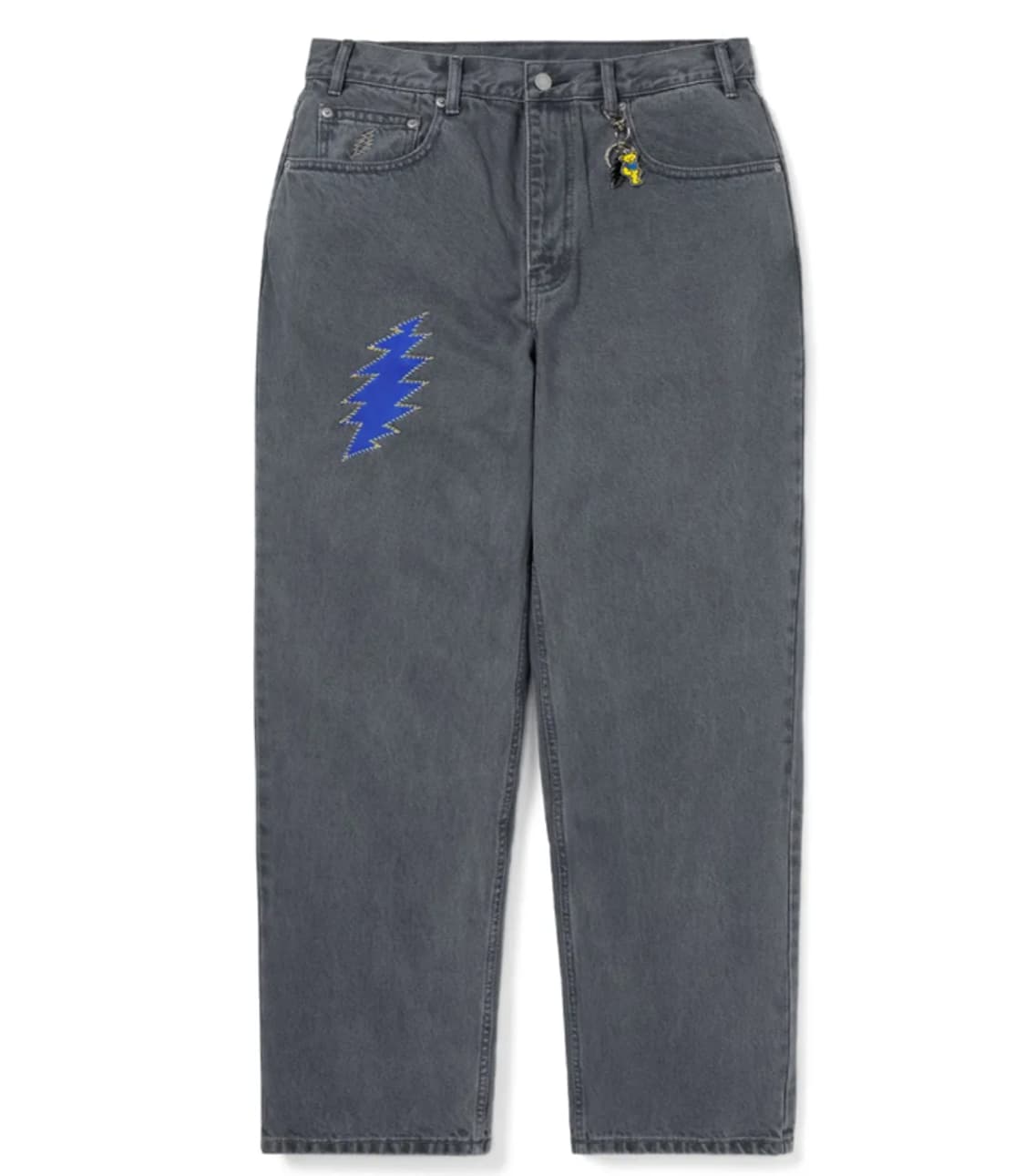 디스이즈네버댓 디네댓 그레이트풀데드 gd 릴렉스드 데님 팬츠 블루 L 상품이미지1