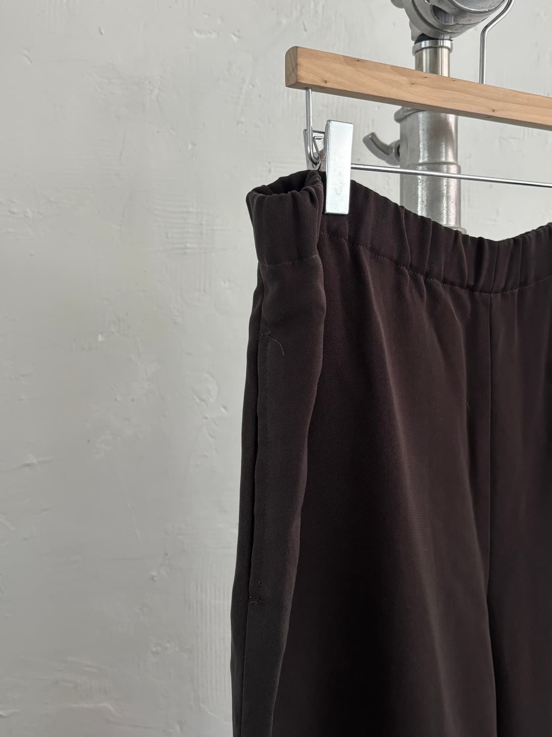 꼼데가르송 트리콧 브라운 슬랙스 상품이미지2