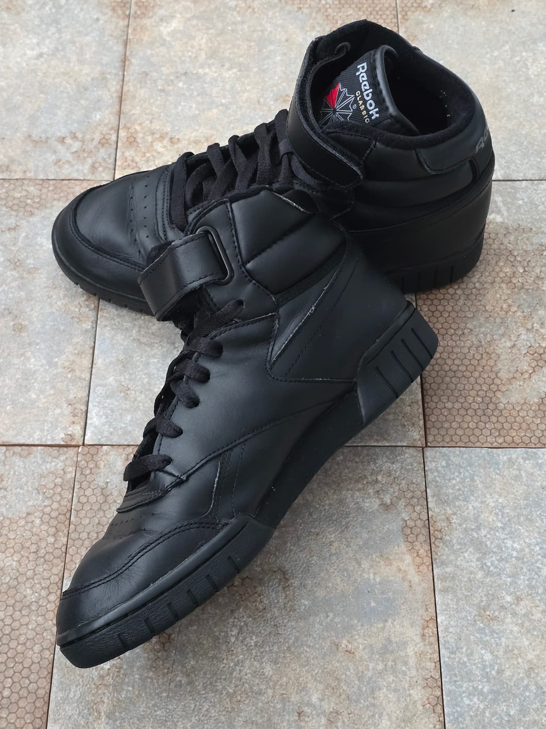 (250)리복 엑소핏 하이 블랙 상품이미지5