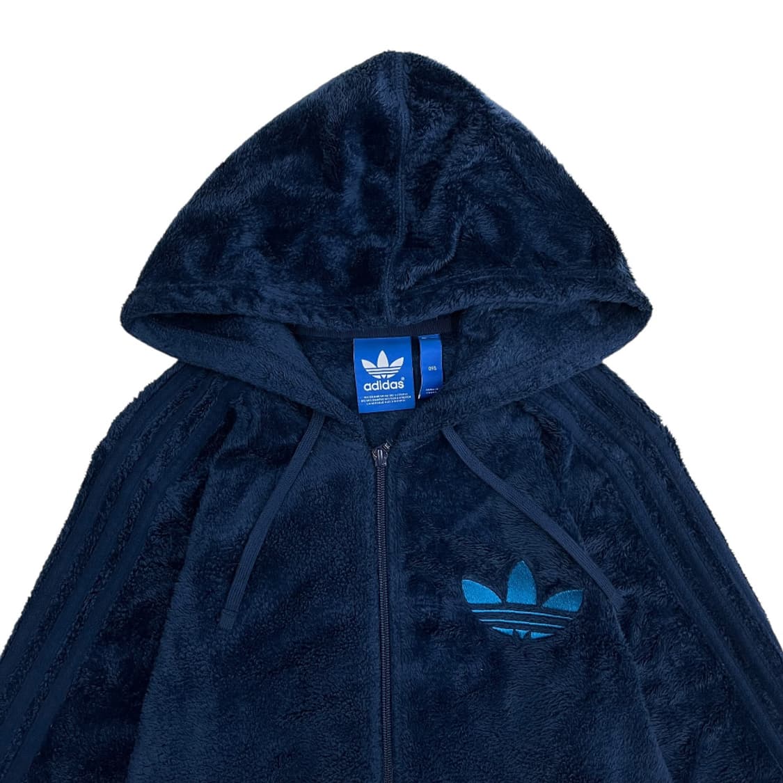 아디다스 베이비블루 파이어버드 블루 퍼 후드집업 95 상품이미지6