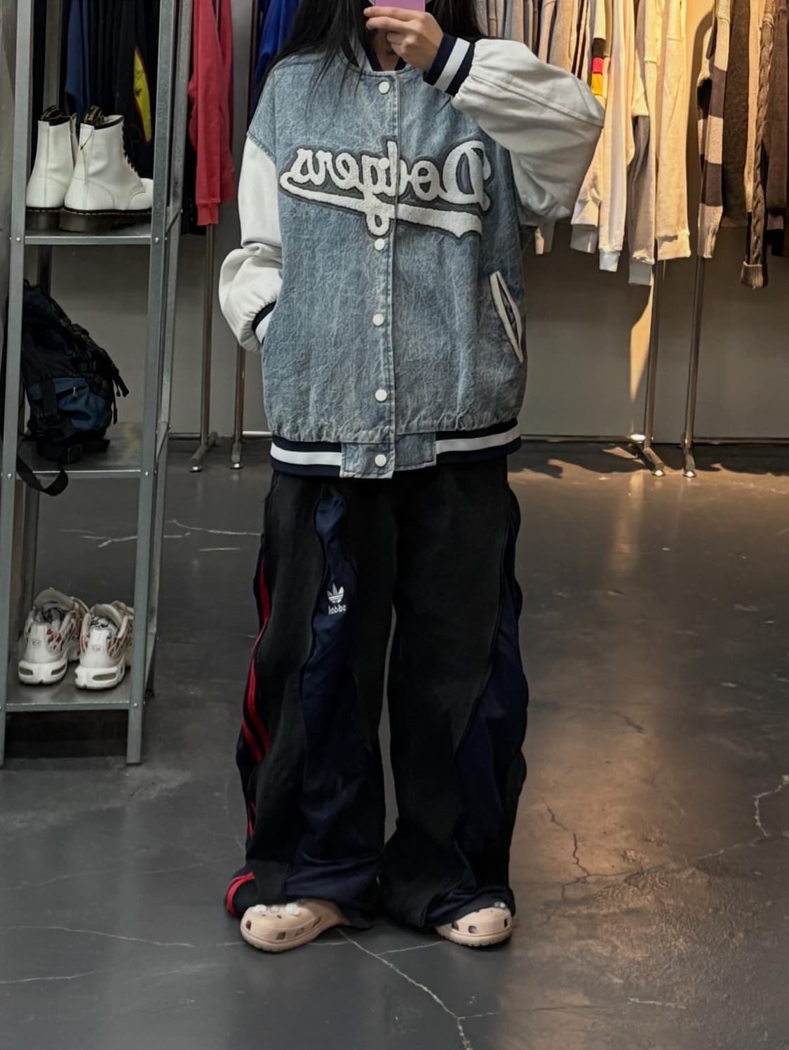 LA 다저스 데님 바시티 자켓 A2836 상품이미지1