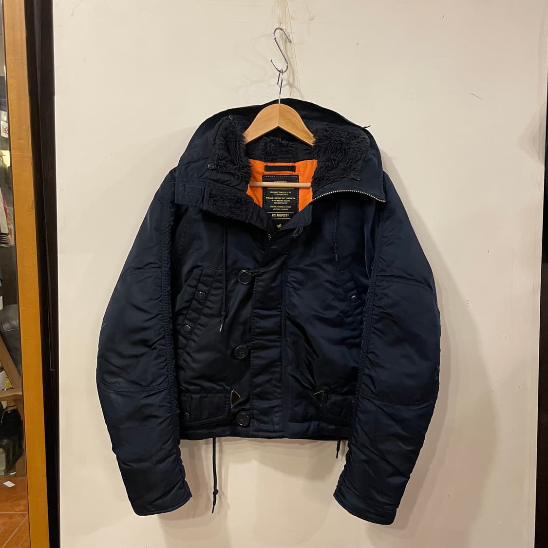 알파인더스트리 리메이크 크롭봄버s 상품이미지3