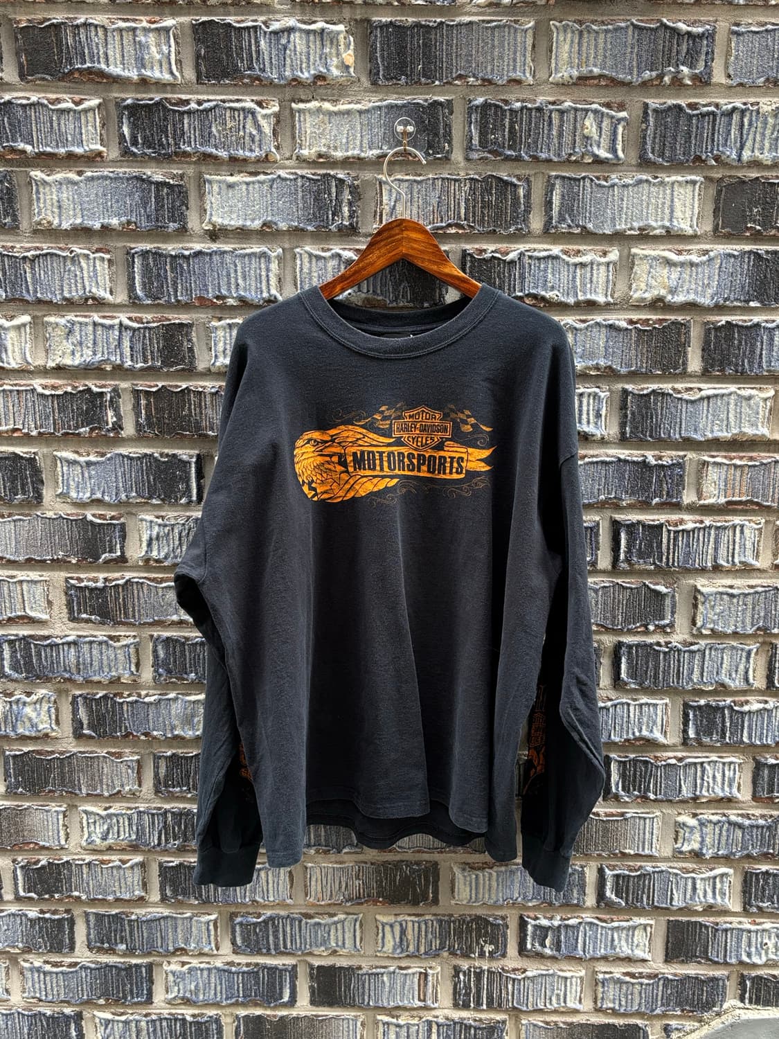 할리데이비슨 이글윙 롱슬리브 상품이미지1