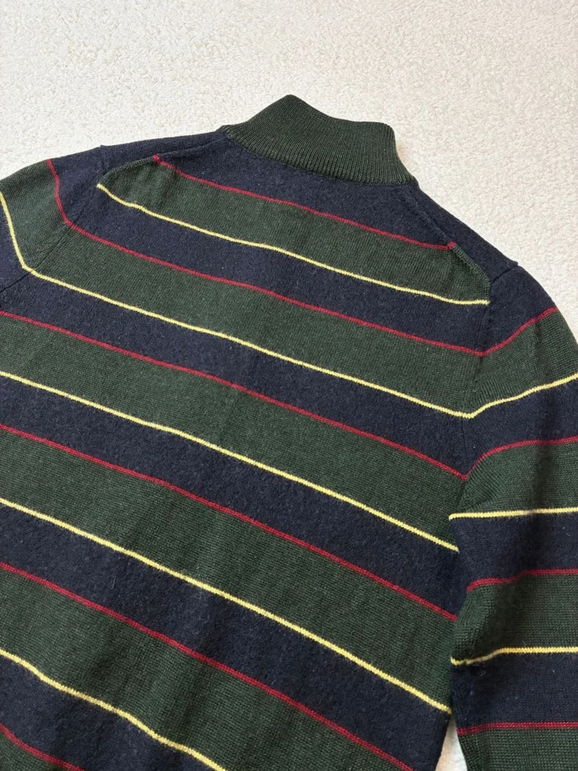 브룩스브라더스 스트라이프 니트 집업 가디건 PN5927    상품이미지4