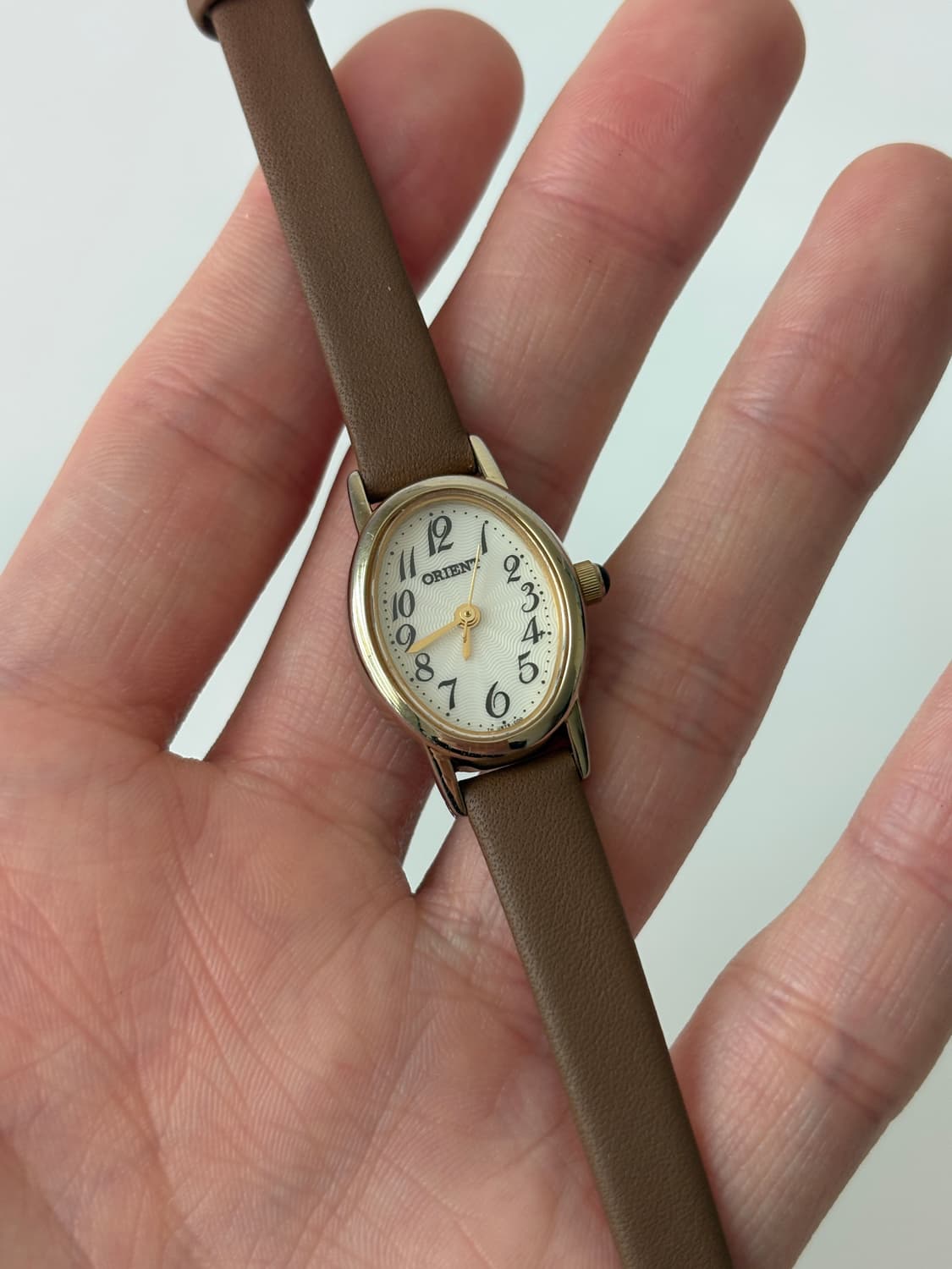 1990s Arabic Gold Oval Ladies Quartz 상품이미지2