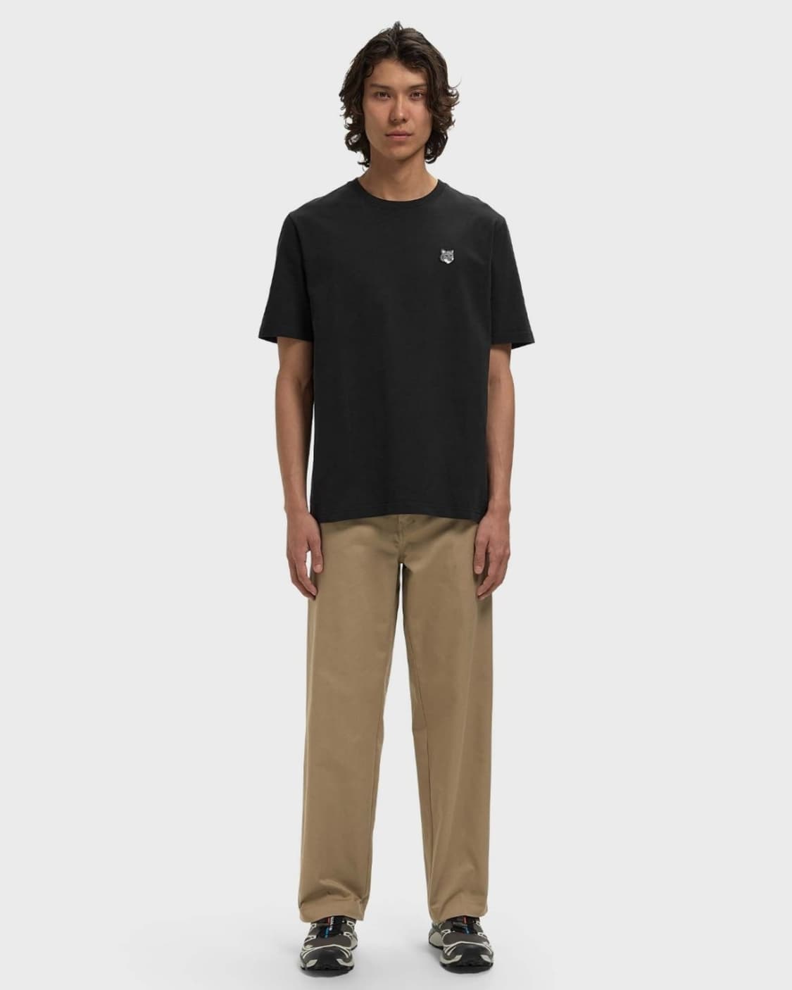 메종 그레이폭스 반팔티 블랙 XL 상품이미지3