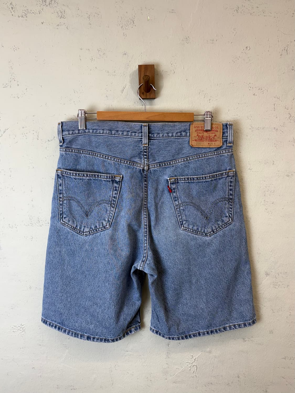 리바이스 550 빈티지 데님 하프 반바지 상품이미지1