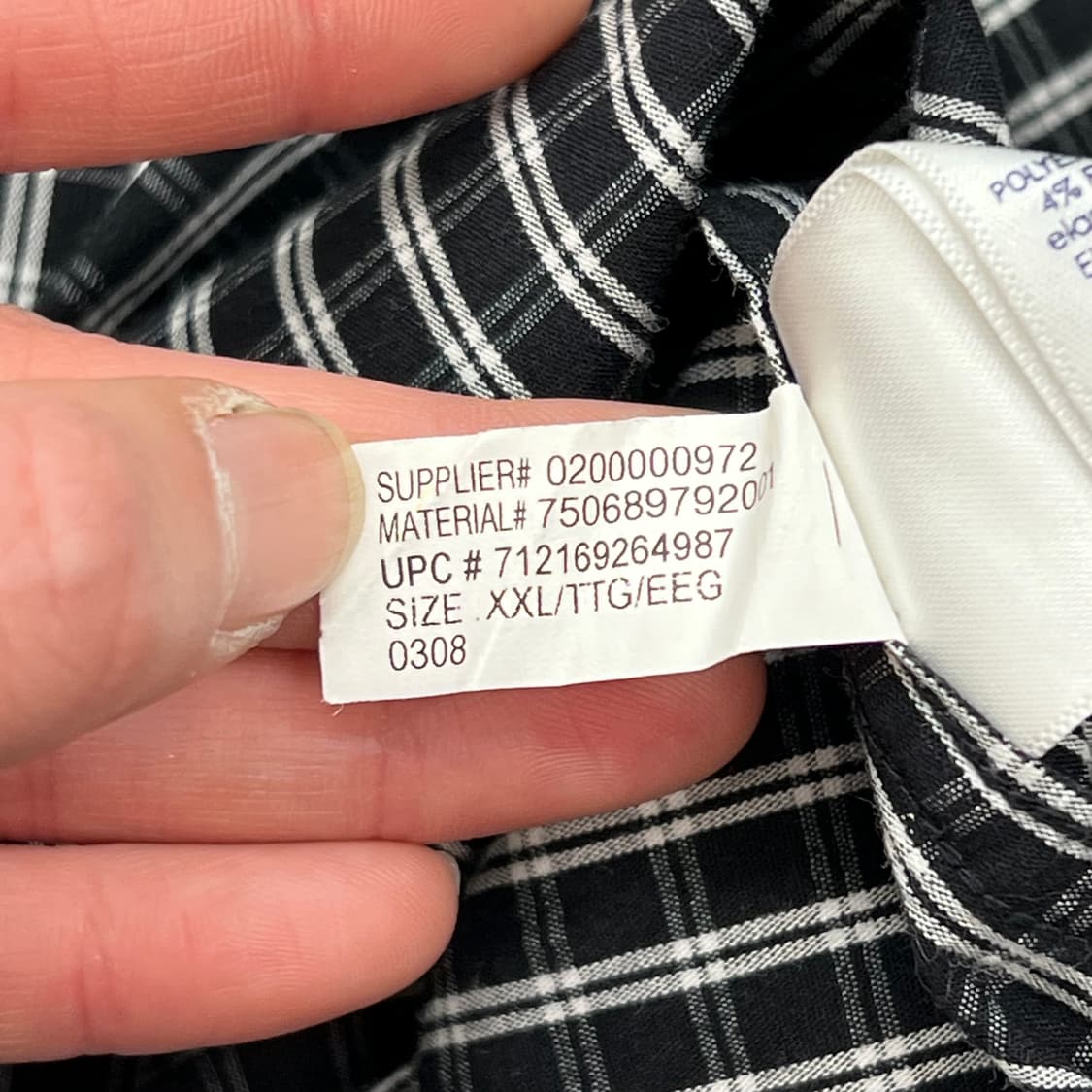 챕스 랄프로렌 체크셔츠 r2201 상품이미지7