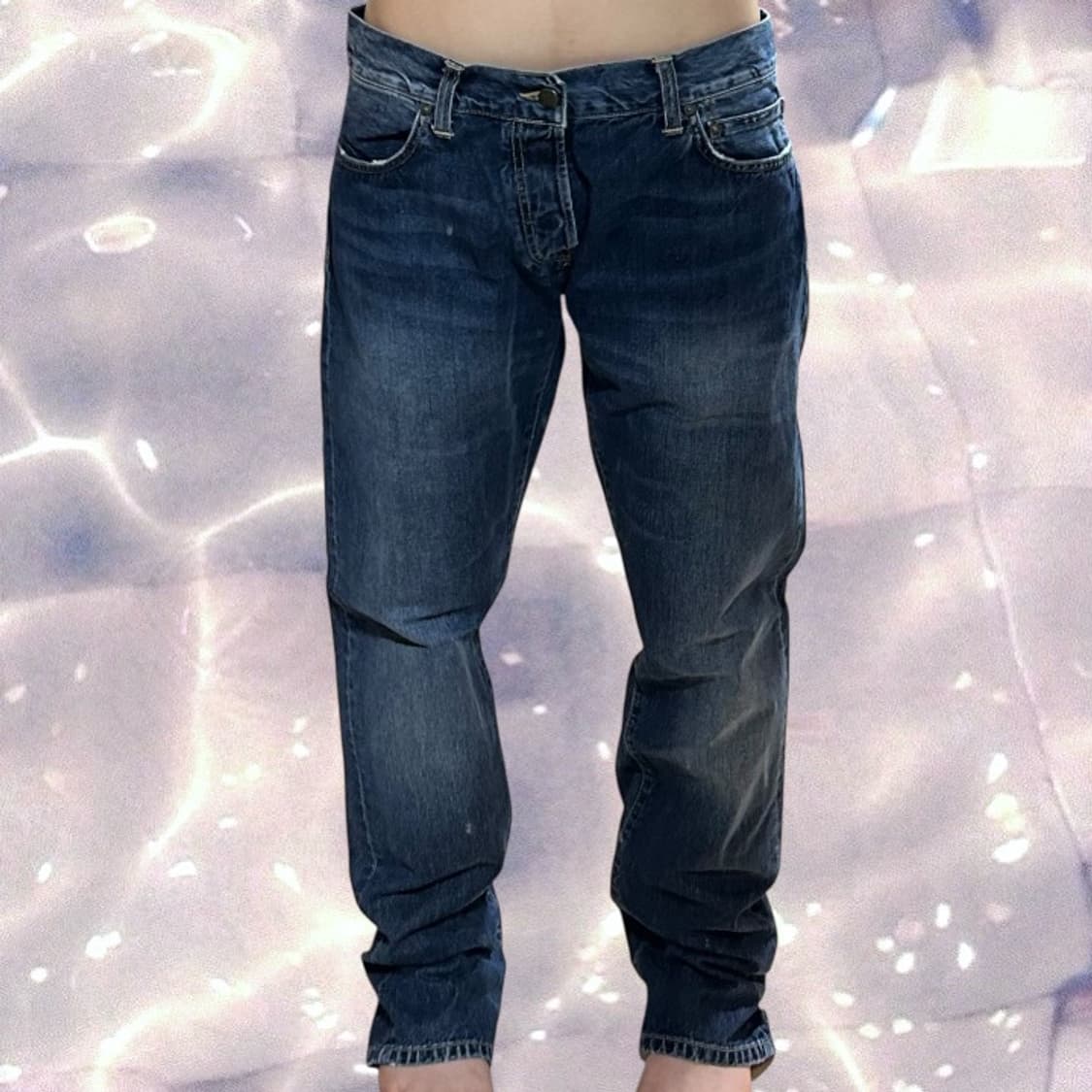 칼하트 중청 진청 와이드 데님 팬츠 36  상품이미지2