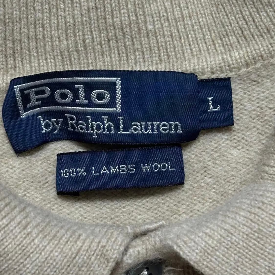 폴로랄프로렌 블루 포니 여성용 램스울 카라 니트 상품이미지4