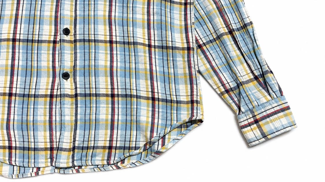 JPN 90s~00s 일본 빈티지 y2k 모리걸 45rpm 체크 셔츠 상품이미지6