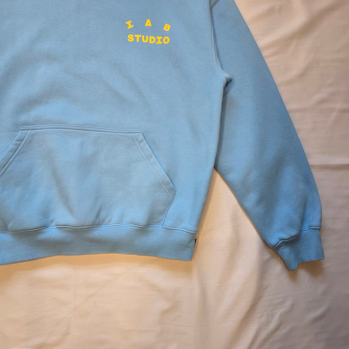 [M]아이앱 스튜디오 스카이블루 후드티 상품이미지4