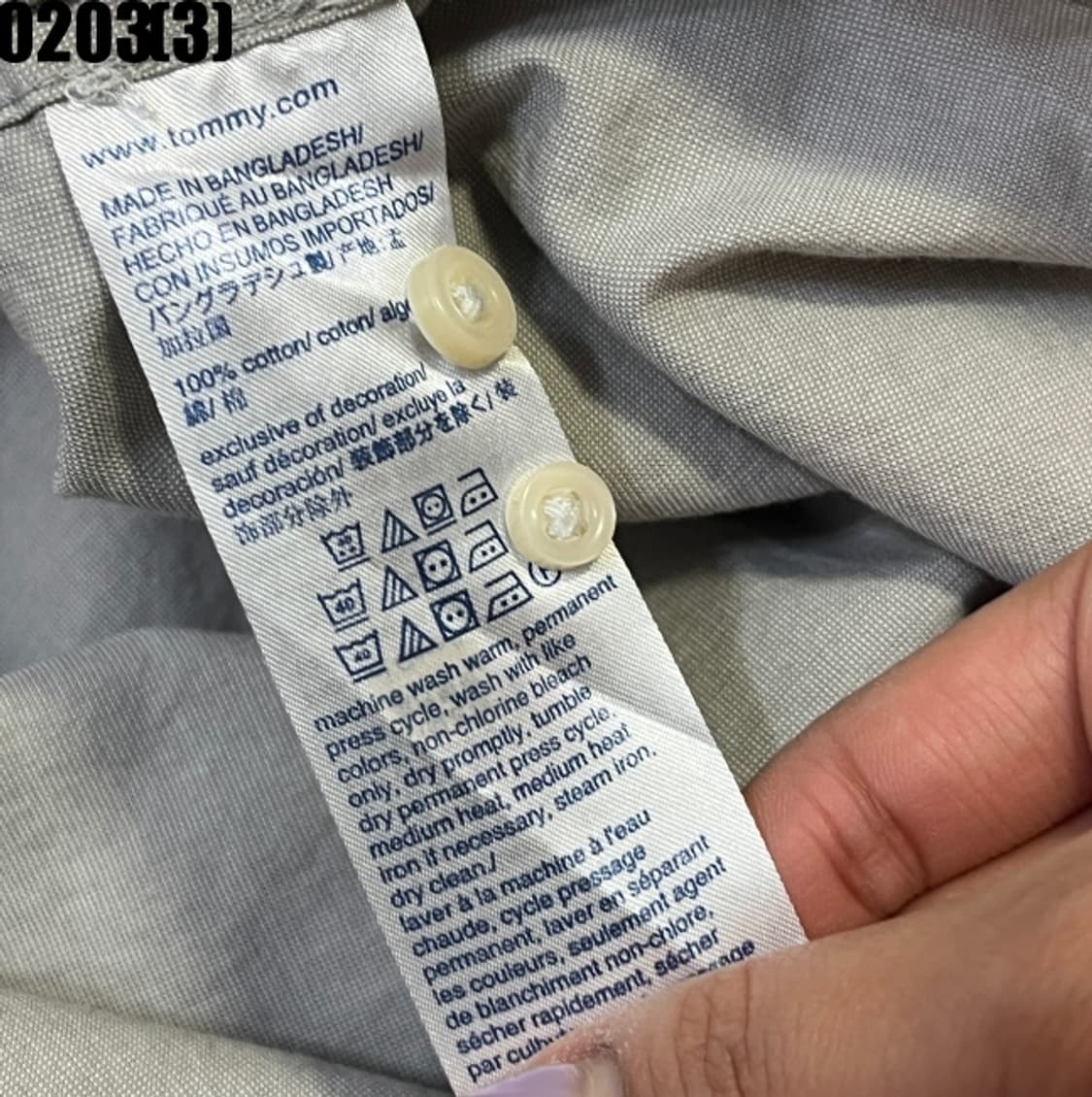 타미힐피거 셔츠 상품이미지6