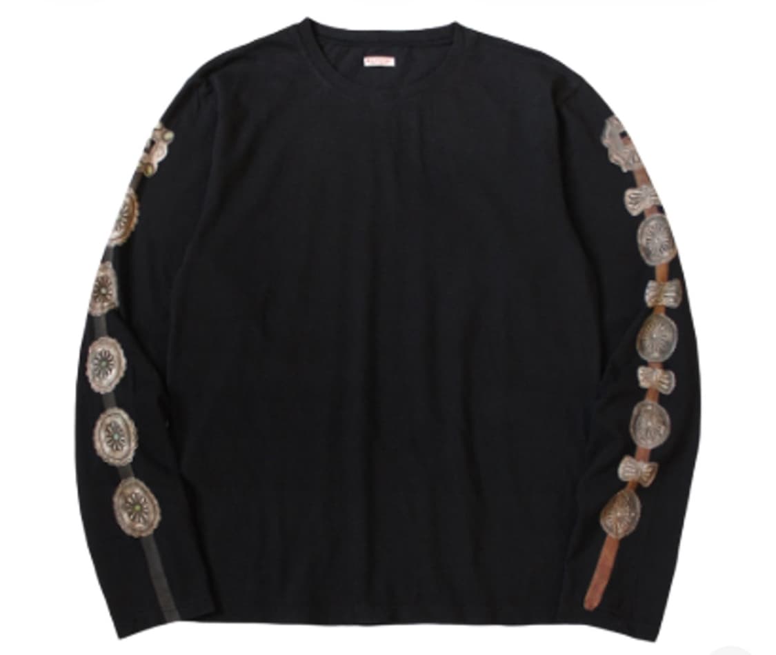 캐피탈 20/코튼 클루론 콘초 벨트 슬리브 티셔츠 상품이미지1