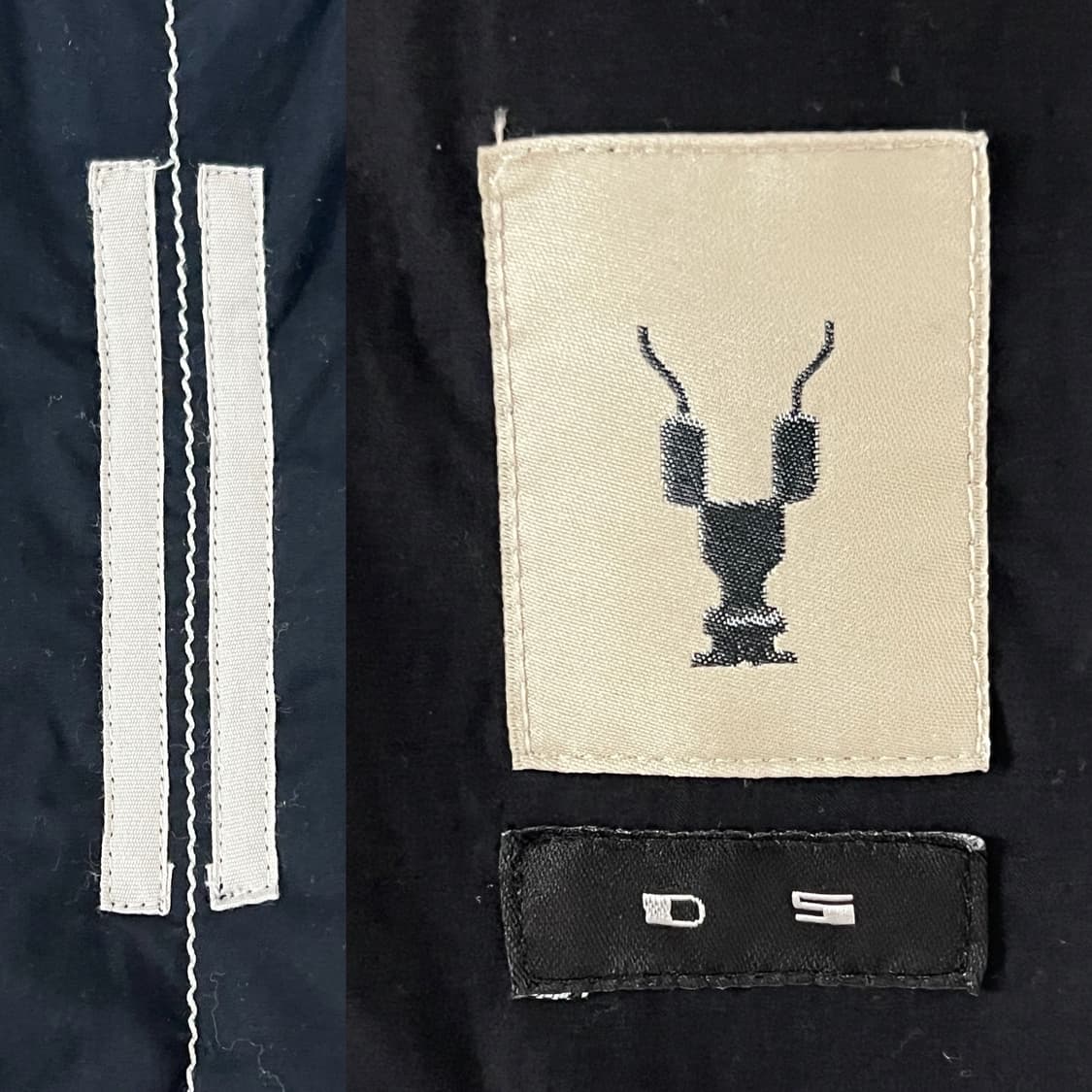 릭오웬스 17FW 다크쉐도우 후드 롱 파카 블랙 상품이미지8