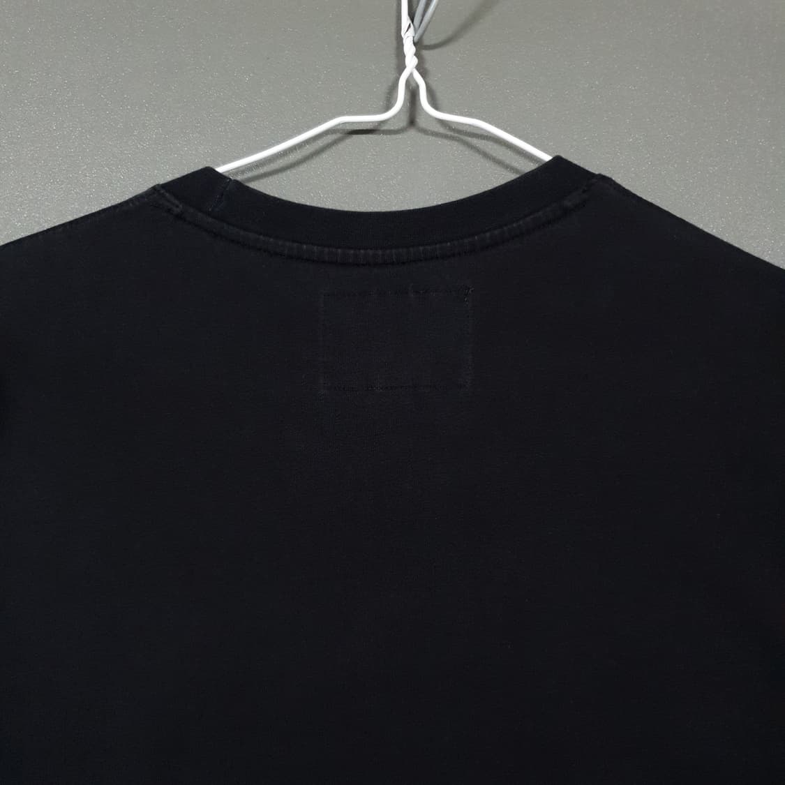 L) 본투윈 블러 B 빅로고 오버핏 풀오버 반팔 티셔츠 블랙 1 상품이미지9