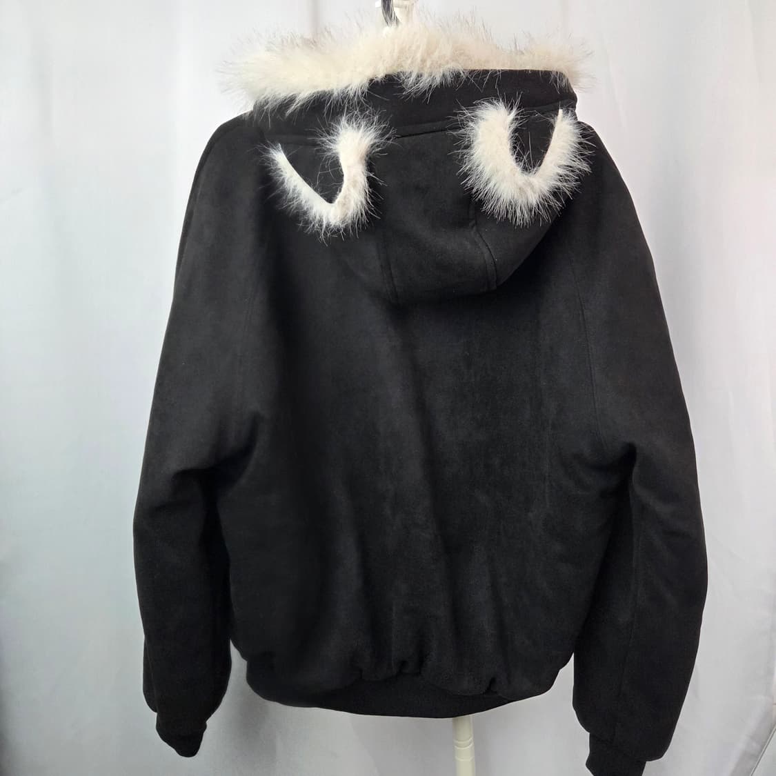 여66 퍼 누빔 안감 후드 집업  상품이미지8