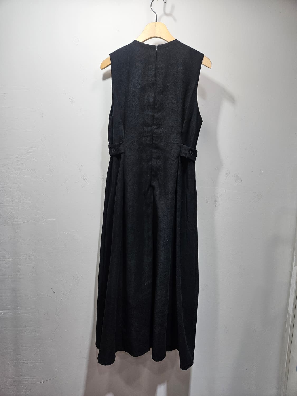 민소매 롱 원피스 블랙  상품이미지6