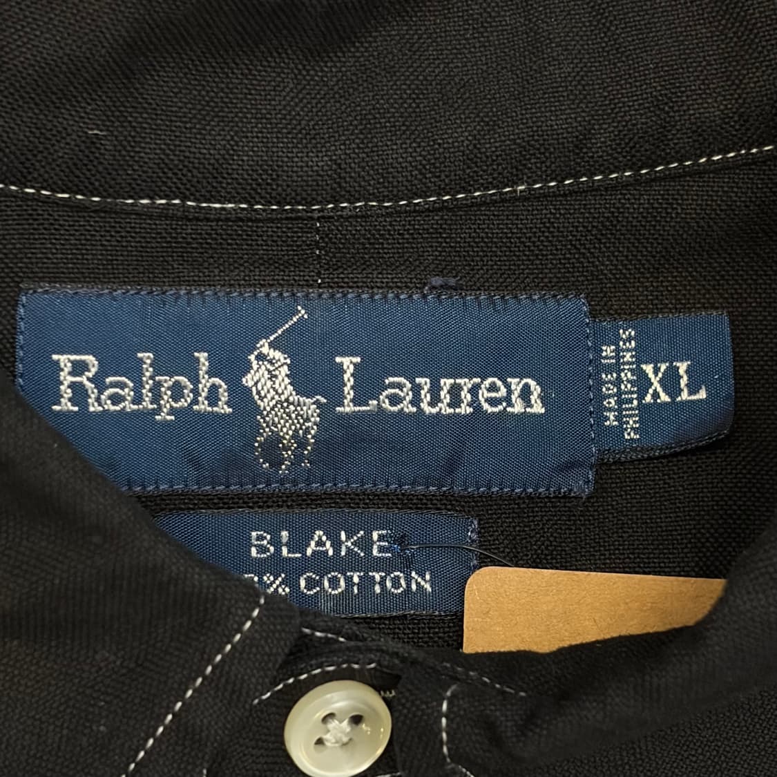 새상품급 00s 미국 빈티지 폴로랄프로렌 스트라이프 옥스포드 셔츠 상품이미지5