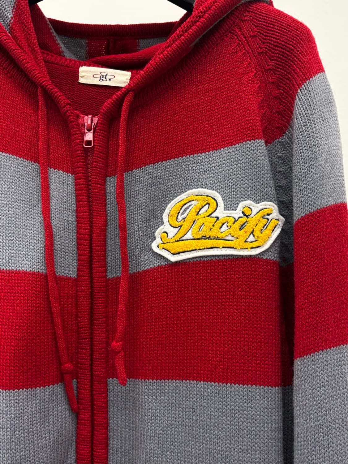 빈티지 니트 후드 집업 상품이미지6