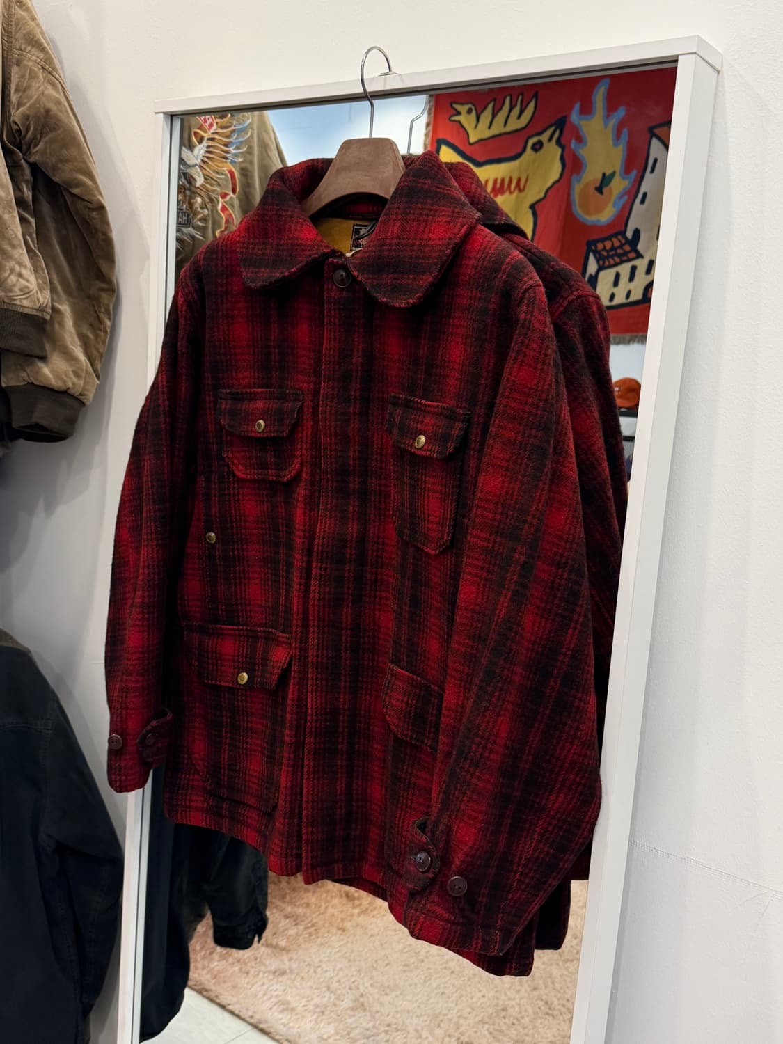 50-60s Woolrich 울리치 버팔로 매키노 크루저 헌팅 자켓 상품이미지1