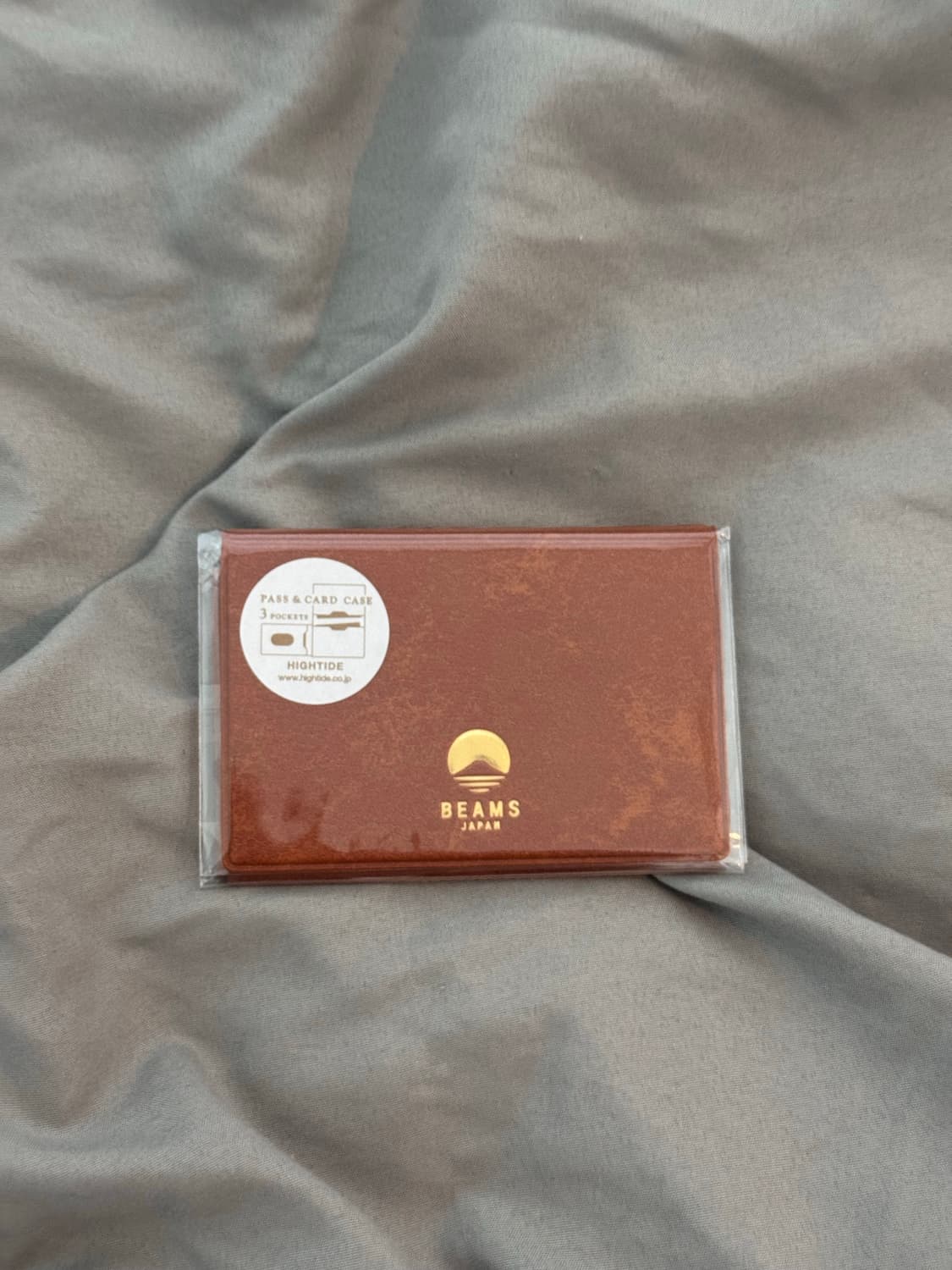 빔즈 카드지갑 브라운 새상품 상품이미지1