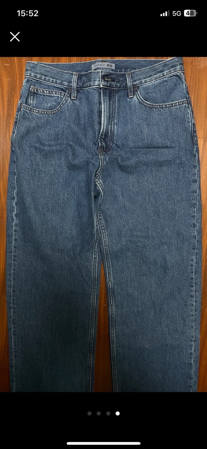 (새상품)유니클로 JWA 스트레이트진 상품이미지4